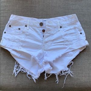 One teaspoon white cutoff shorts-26